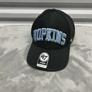 Johns Hopkins Blue Jays Hat Mens Gray 47 Brand MVP Adjustable Cap College